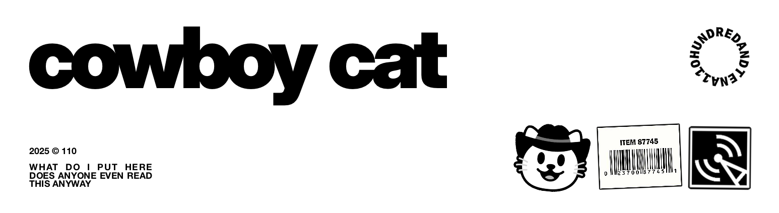 cowboy cat